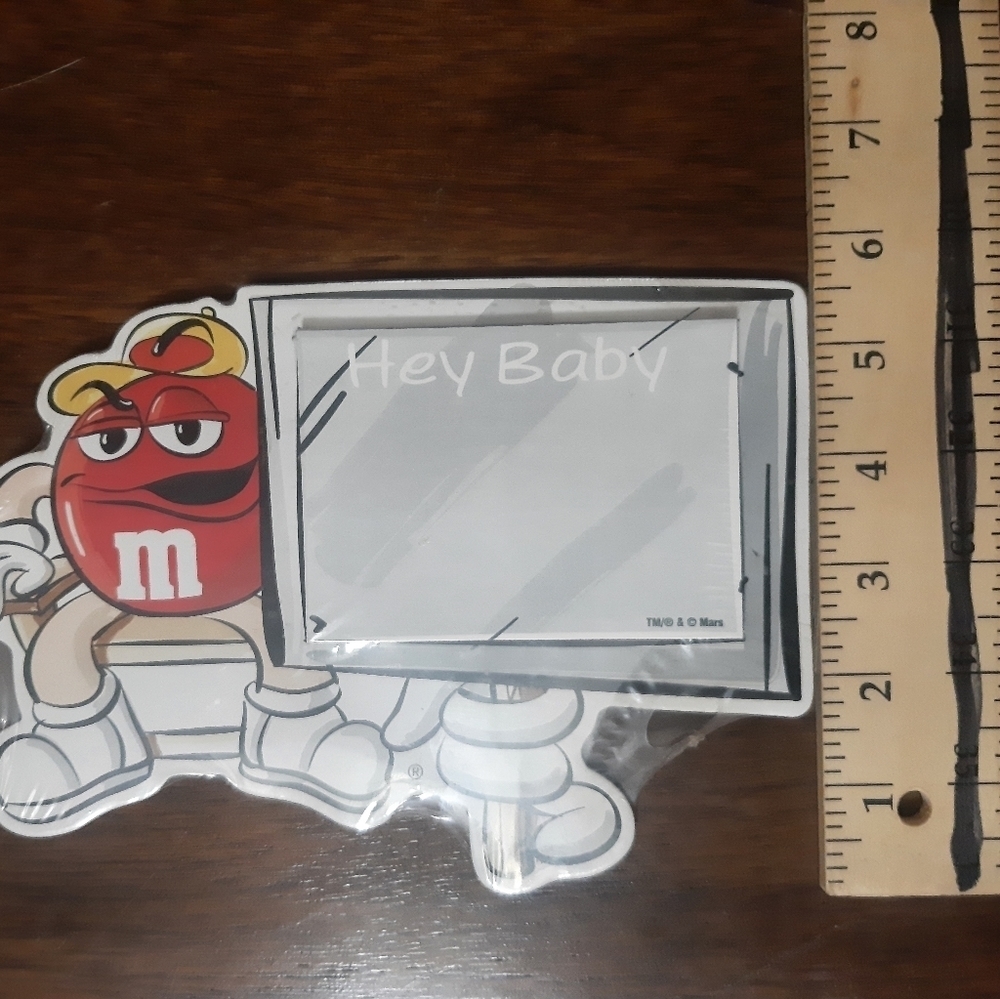 M&M Sticky Note Refrigerator Magnet - Picture 5 of 5